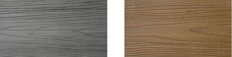 Terrassendiele #Stockholm CO-Wood XL solid db grau teak