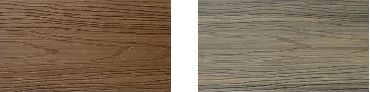 Terrassendiele #Stockholm CO-Wood XL solid db grau teak